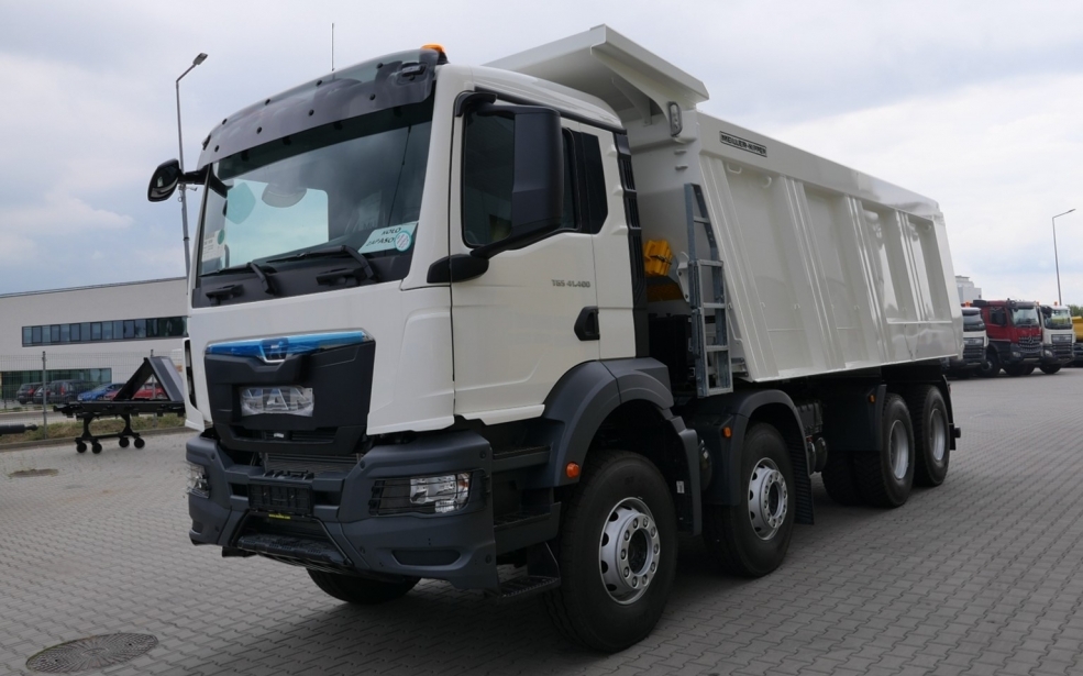 TGS 41.400 8x4 BB CH - Meiller Rear Tipper H436 21 m³ 1