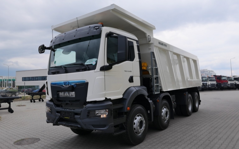 TGS 41.400 8x4 BB CH - Meiller Rear Tipper H450 21 m³ + FOPS 1