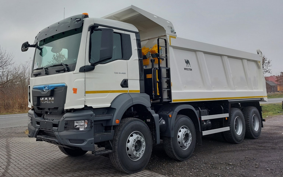 TGS 41.400 8x4 BB CH - WIELTON REAR TIPPER 21 M³ 1