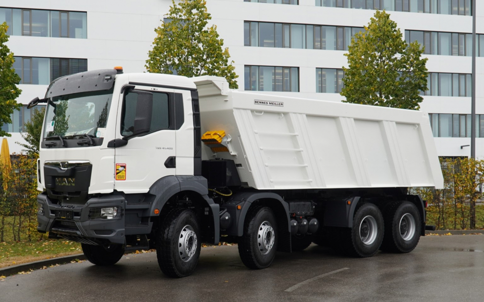 TGS 41.400 8x4 BB CH Meiler Rear Tipper 1