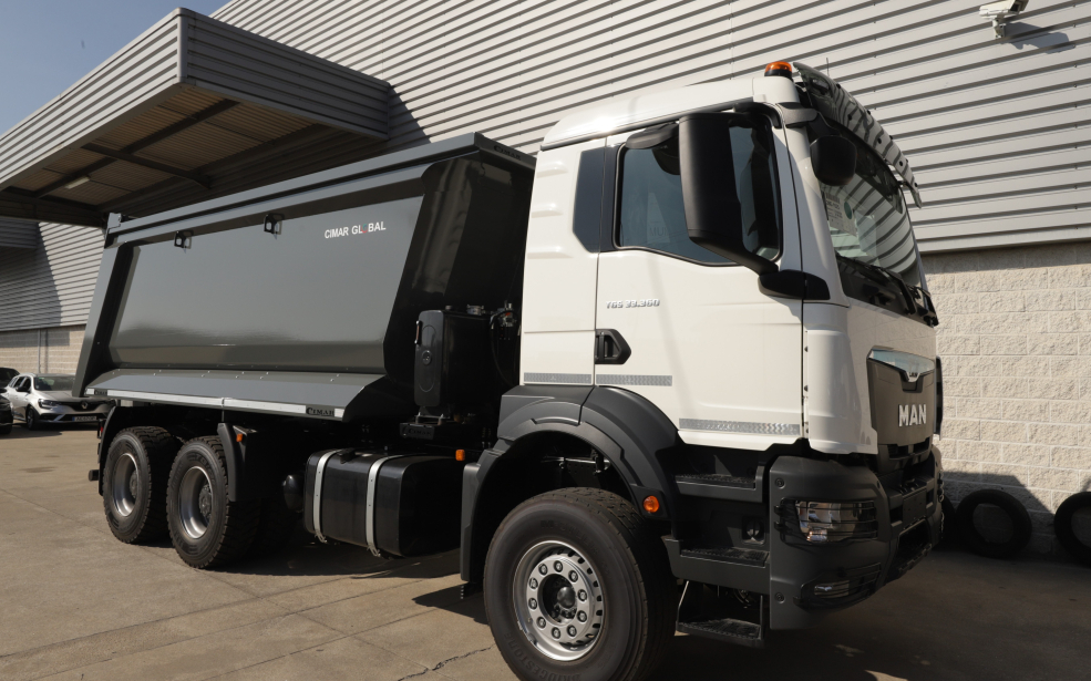 TGS 33.360 6X4 BB CH - CIMAR REAR TIPPER 18M³ 2