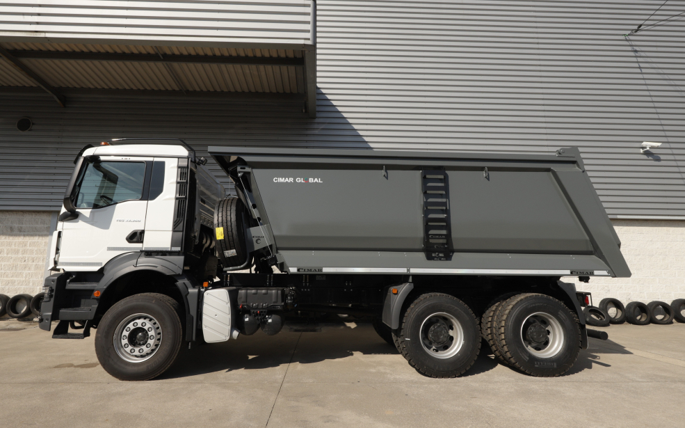 TGS 33.360 6X4 BB CH - CIMAR REAR TIPPER 18M³ 3