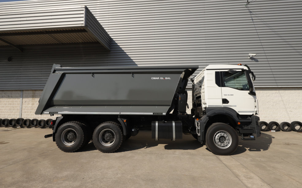 TGS 33.360 6X4 BB CH - CIMAR REAR TIPPER 18M³ 5