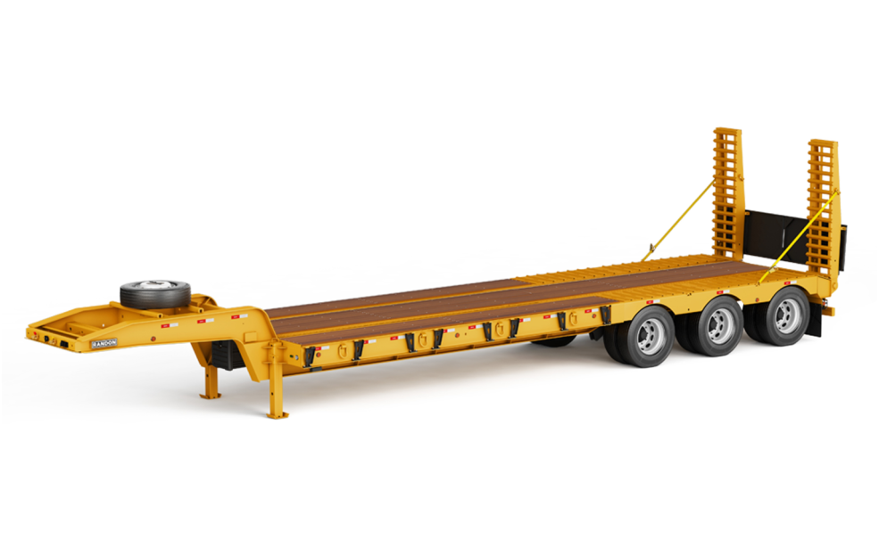 LOW BED -<BR>SEMI-TRAILER 1