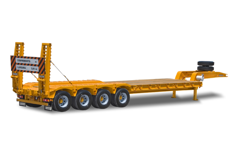 LOW BED -<BR>SEMI-TRAILER 1