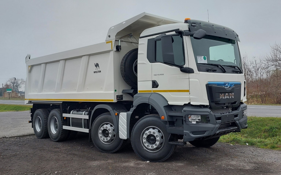 TGS 41.400 8x4 BB CH - WIELTON REAR TIPPER 21 M³ 2