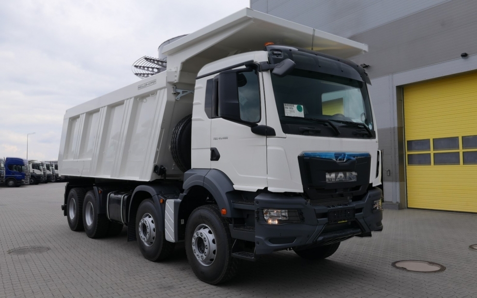 TGS 41.400 8x4 BB CH - Meiller Rear Tipper + FOPS 2