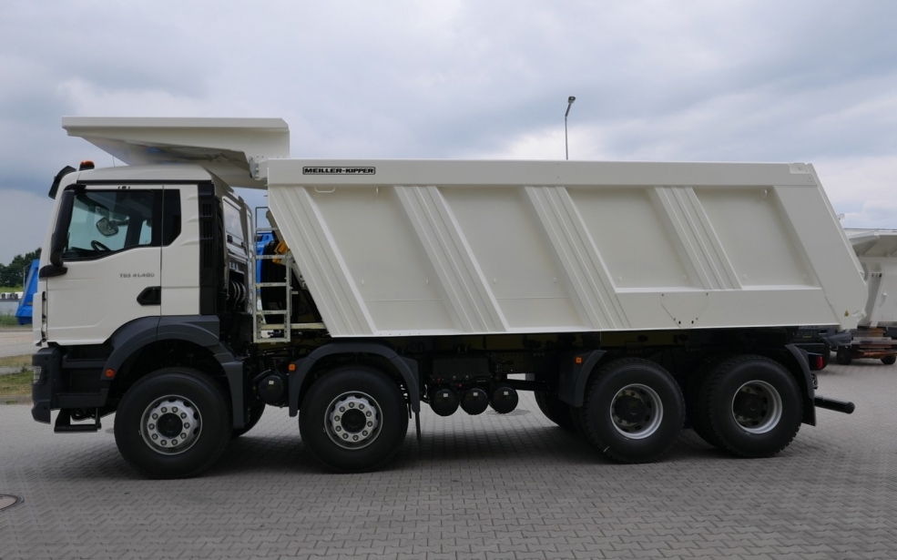 TGS 41.400 8x4 BB CH - Meiller Rear Tipper H450 21 m³ + FOPS 3