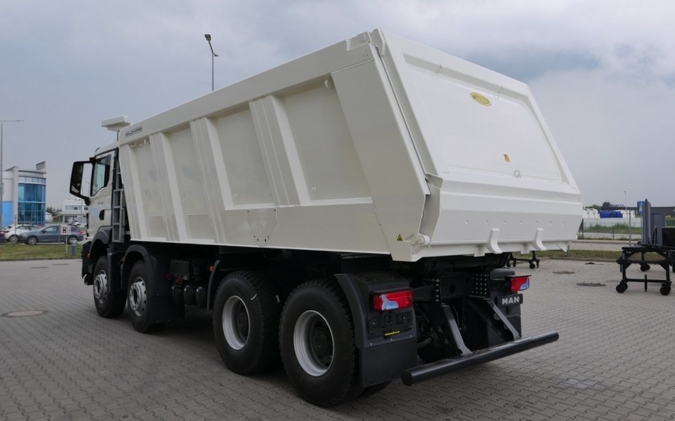 TGS 41.400 8x4 BB CH - Meiller Rear Tipper H436 21 m³ 4