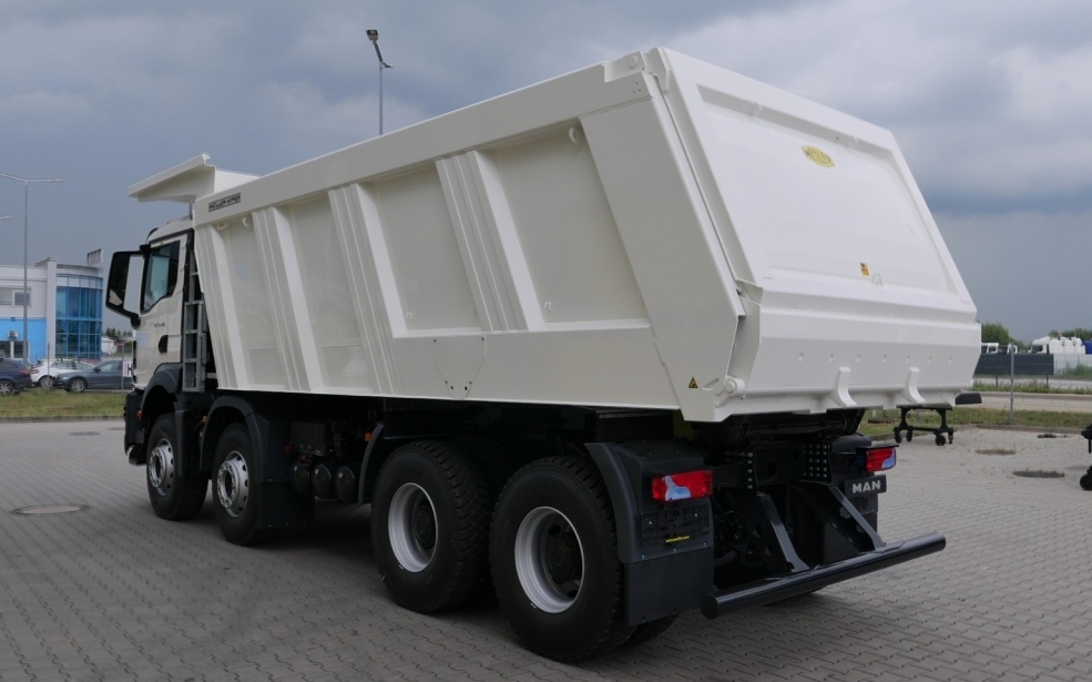 TGS 41.400 8x4 BB CH - Meiller Rear Tipper H450 21 m³ + FOPS 4