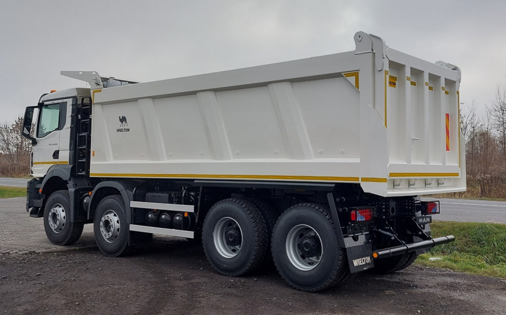 TGS 41.400 8x4 BB CH - WIELTON REAR TIPPER 21 M³ 5