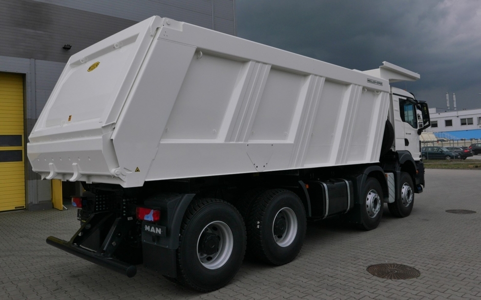 TGS 41.400 8x4 BB CH - Meiller Rear Tipper H450 21 m³ + FOPS 5