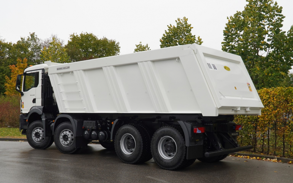 TGS 41.400 8x4 BB CH Meiler Rear Tipper 3