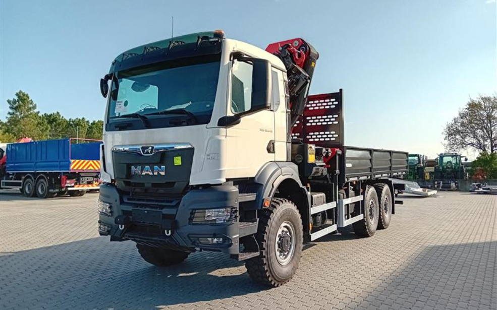 TGS 33.440 6x6 BB CH - PALFINGER GRUE PK 44502 1